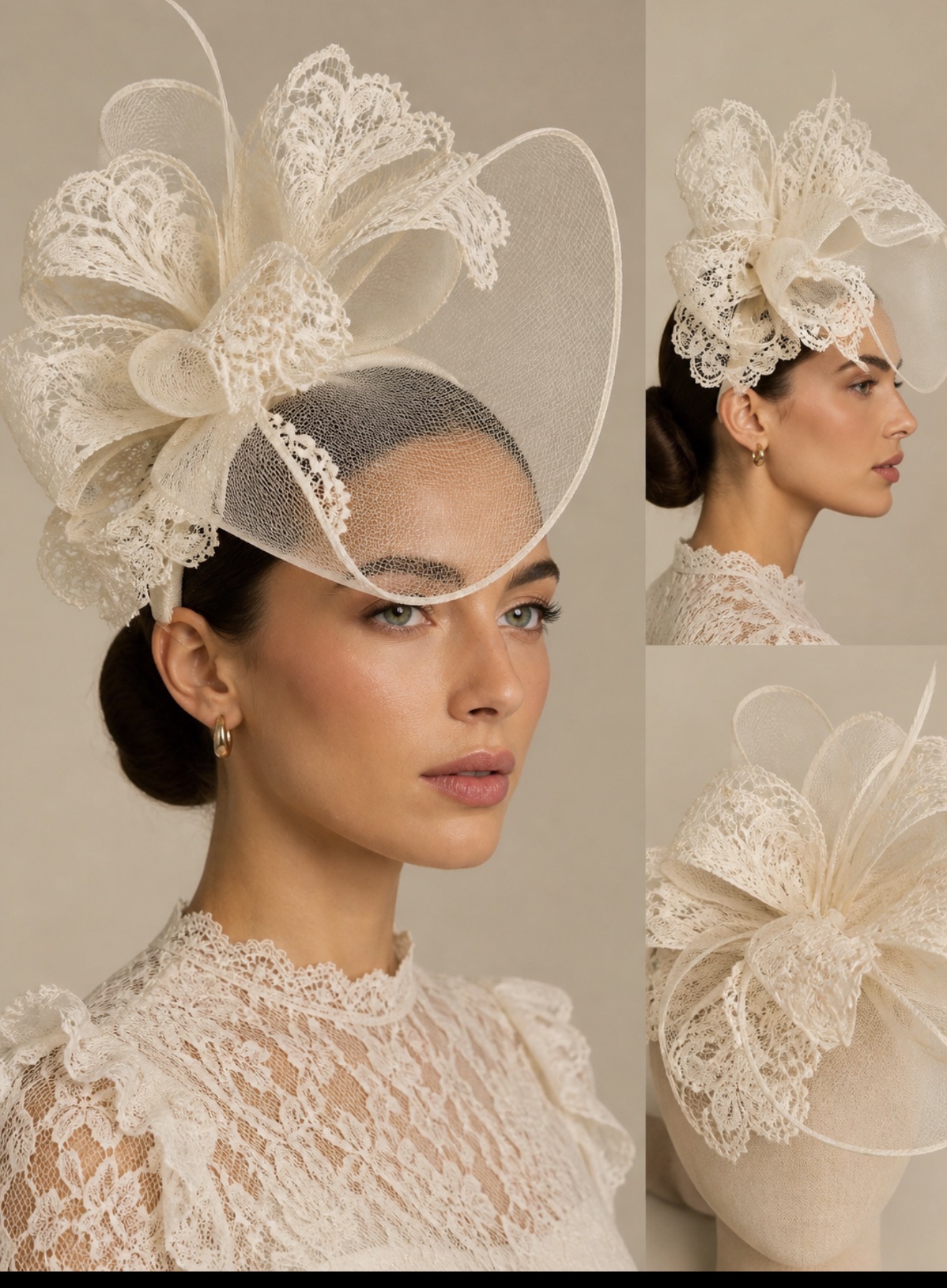 Couture Saratoga fascinator